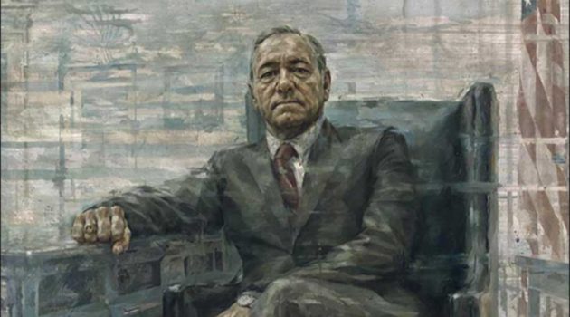 Kevin Spacey as Frank Underwood by Jonathan Yeo (Smithsonian's National Portrait Gallery)