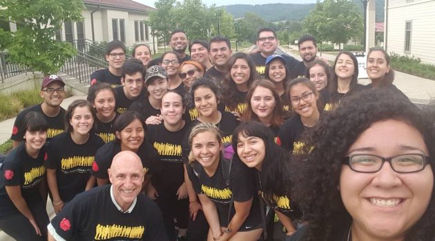 Young Ambassadors Program participants at the Smithsonian Conservation Biology Institute in Front Royal, Va., June 2016. The program brings graduating high school seniors to Washington, D.C. for a week of unique learning experiences at Smithsonian museums and research centers. (Photo courtesy of the Smithsonian Latino Center).